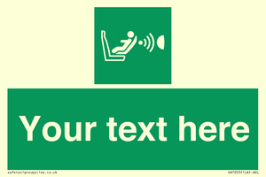 Custom safe condition child seat presence orientation detection system